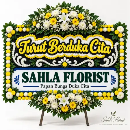 Papan Bunga Duka Tampan Pekanbaru
